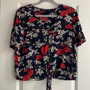 Madewell Flowery Top